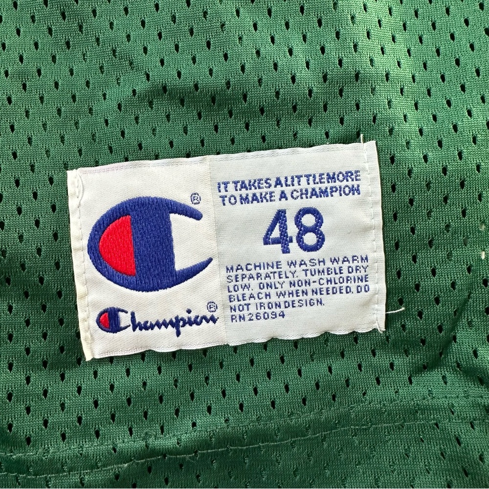 Vintage Brett Favre Green Bay Packers NFL Football Champion Jersey Mens Size 48 - Picture 4 of 10